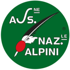 Associazione Nazionale Alpini ANA vetrofania rotonda cm 7