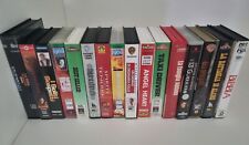 Lotto VHS 16 Film originali stock Videocassette miste vari generi edizioni buone