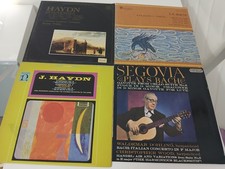Lotto 4 Dischi Vinile 33 Giri Musica Classica Bach J. Haydn