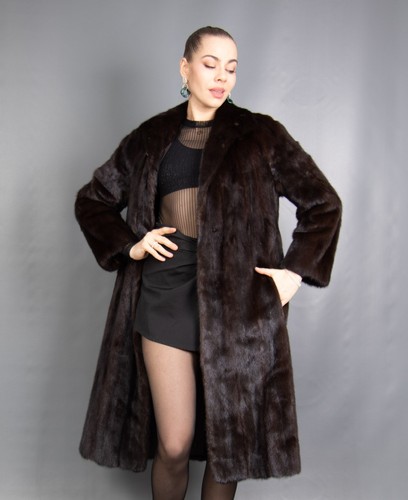 9046 cappotto visone glamour - cappotto,