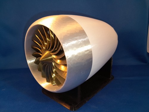 Modello motore jet aereo - , di