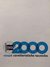 BROCHURE LANCIA 2000 COUPE'