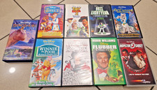Disney Collezione 9 VHS Lotto