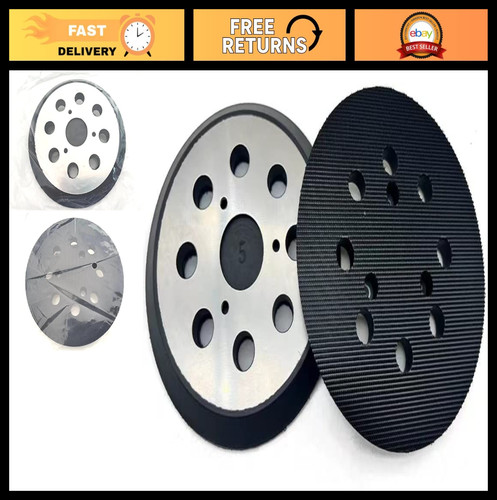 Tampone levigatrice 8 fori - 5",