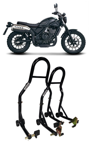 Coppia cavalletti alza moto - coppia, 2