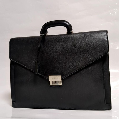 Burberry valigetta saffiano - burberry,