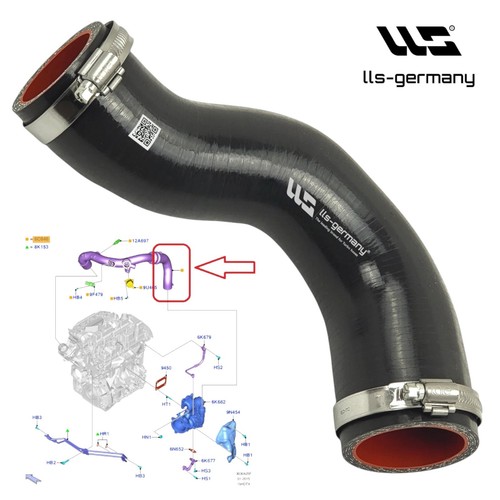Tubo turbo intercooler per