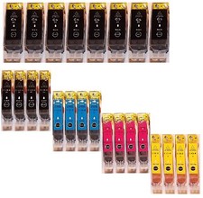 24 cartucce stampante per Canon MP-500 510 520 530 610 800 810 MX700 MX850 con chip