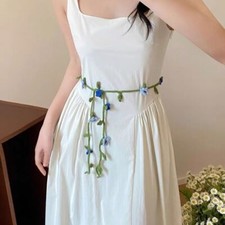 Collana con fiori
