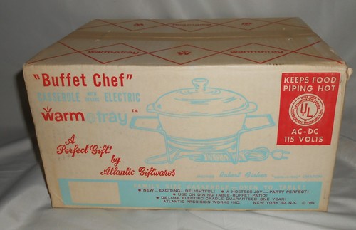 Casseruola vintage buffet chef