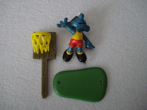 Puffo che gioca basket - puffo,