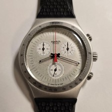 Swatch Irony Chrono Orologio Cronografo TIME CUT YCS1005 AG 1995 Funzionante
