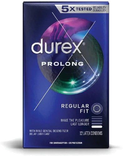 Durex prolong with delay - durex,