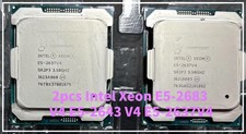 2pcs  Intel Xeon E5-2683 V4