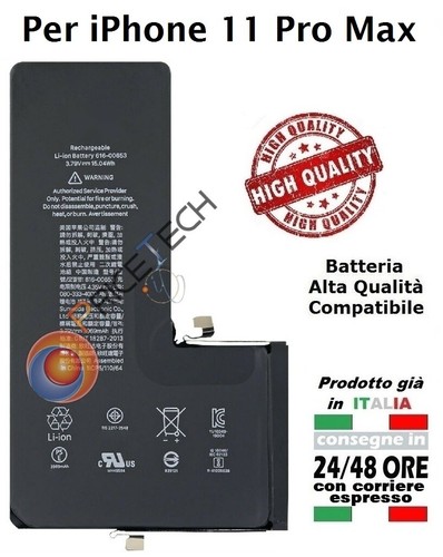 Batteria per iphone pro max - per,