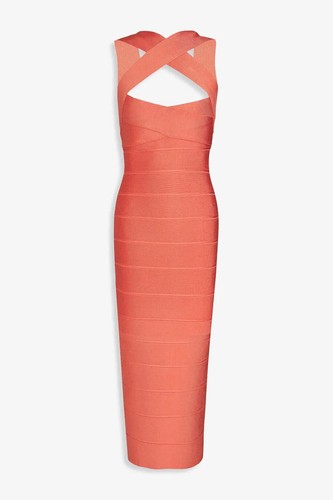 Elegante abito midi - , herve