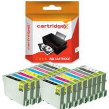Set 18 cartucce di inchiostro non OEM per stampante Epson Stylus Photo R2400