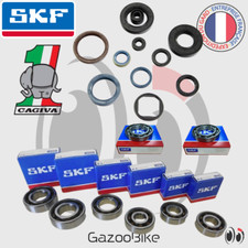 Set revisione motore Cagiva Mito 125 guarnizioni guarnizione labbro 8 cuscinetti