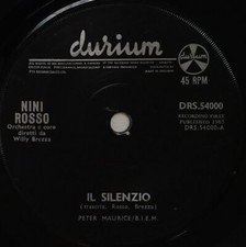 Nini Rosso Il Silenzio 7"