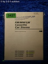 Sony Bedienungsanleitung XR