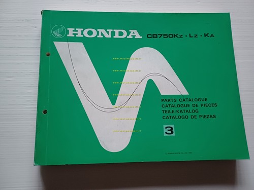 Honda 750 ka - l, 1980