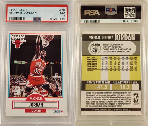 1990 fleer michael jordan - 1990, #26