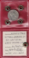 50 Centesimi 1866 Milano