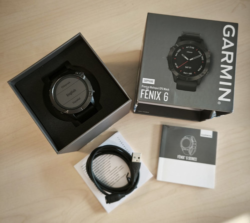 Garmin fenix sapphire - 6, gps