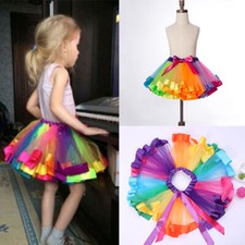 Gonna a rete fantasia colorata