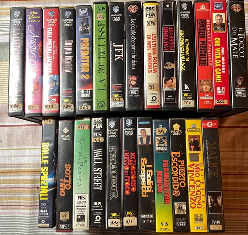 Lotto vhs originali - lotto,