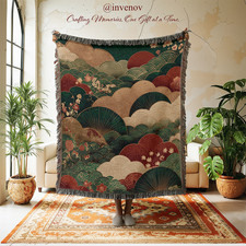 Coperta intrecciata stile