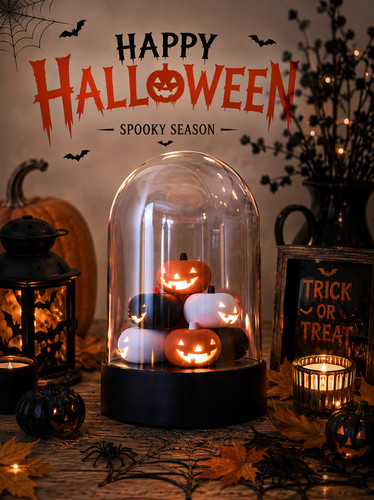 Ikea kustfyr halloween - kustfyr, led
