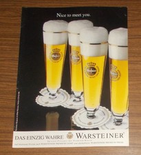 Rara Pubblicità WARSTEINER -