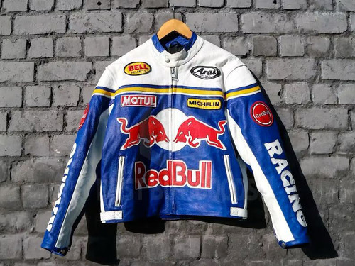 Giacca pelle red bull racing - pelle,