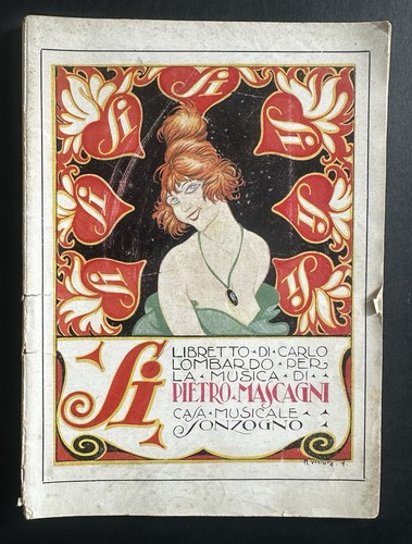Libretto operetta sì - operetta, “sì”