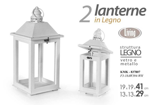 Set lanterne portacandela - 2,