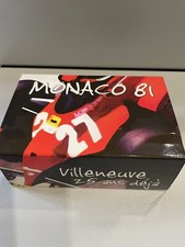 BRUMM S07/26 FERRARI 126 CK TURBO G.P.MONACO'81 1^VILLENEUVE SCALA 1:43