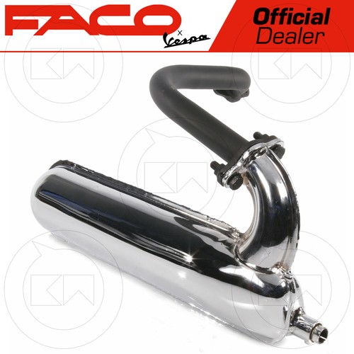 Faco marmitta cromata siluro - marmitta,