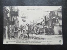 AK Croquis de Guerre 1915 ungelaufen