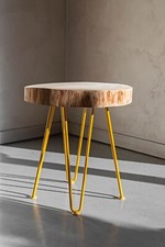 Comodino tavolino artigianale