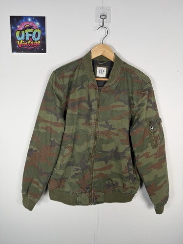 Gap camo bomber jacket verde - gap,