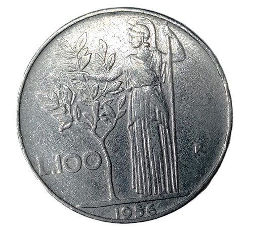 Italy 100 lire - -, 1956
