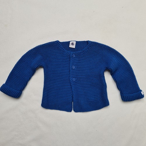 Cardigan petit bateau - petit, blu