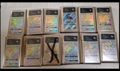 Lotto carte pokemon gradate - pokemon,