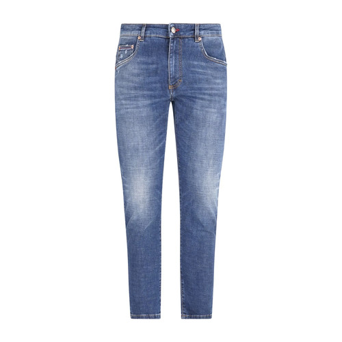 Camouflage jeans denim - -,