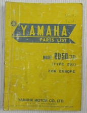 Yamaha RD50 Model Year 1978