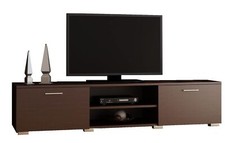 MATKAM Comò TV Roma, H35 x L150 x P40 cm, (Wenge)