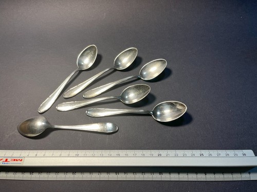 Cucchiaini vintage placcati - 6,