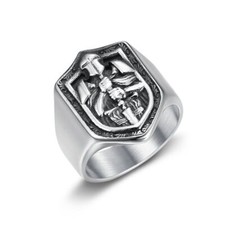 Anello uomo vintage cavaliere - uomo,