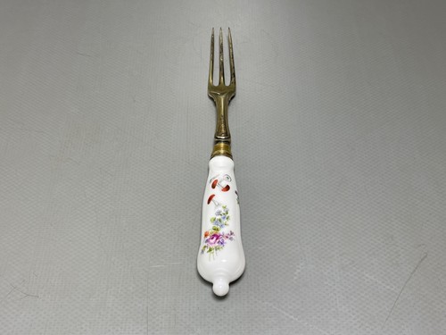 Meissen posate forchetta - , fiori
